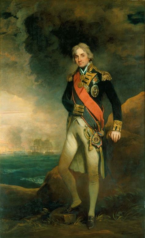 Horatio First Viscount Nelson 1758 1805 Vintage Artwork By John