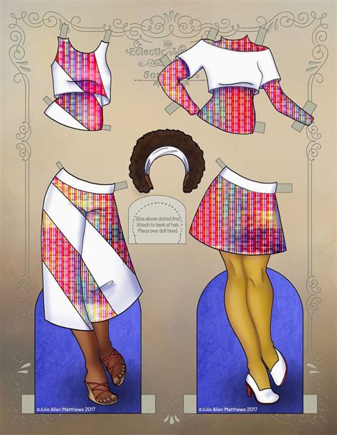 Paper Doll Template Paper Dolls Printable Mannequins Doll Crafts