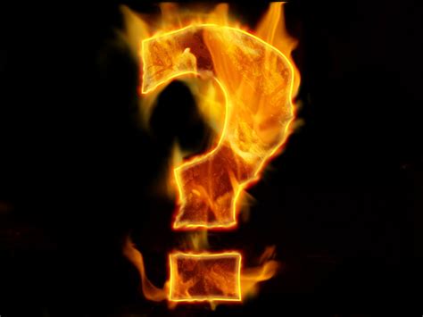 Burning Question Mark Free Stock Photo Public Domain Pictures