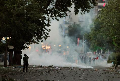 Turkish Prime Minister President Clash Over Violent Protests With