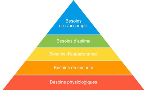 Pyramide De Maslow Avec 6 Niveaux