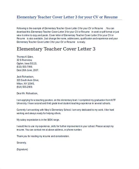 Strong interest in pursuing a teaching. Teaching Cover Letter Examples for Successful Job Application