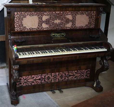 Upright Piano John Brinsmead And Sons Canterbury Museum