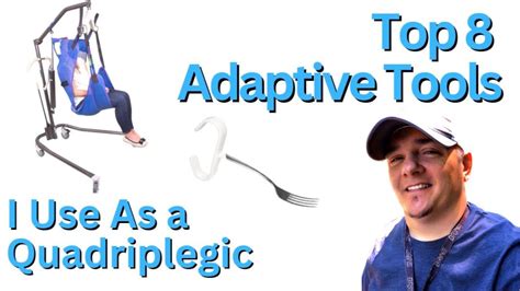 Top 8 Adaptive Tools I Use As A Quadriplegic Youtube
