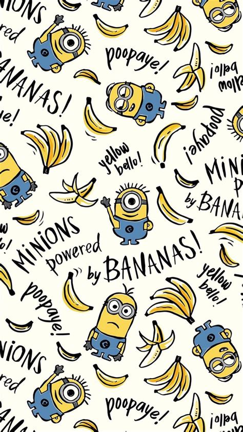 Despicable Me Minions Wallpaper Banana