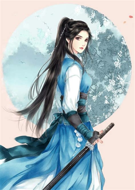 Pin By Kuro Shiro On Cổ Trang Chinese Art Girl Anime Warrior Anime