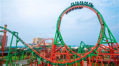 Rare And Forgotten Dueling Roller Coasters In China Meet Guangzhou Sunac Land S Dueling