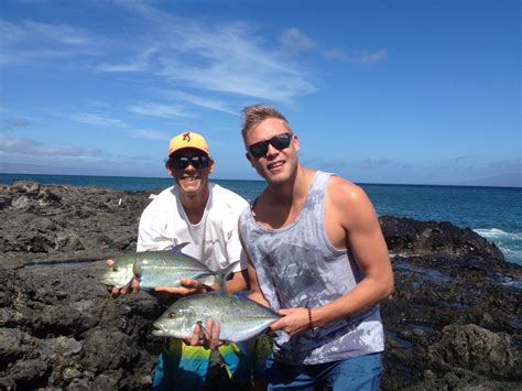 Shore Fishing In Napili Maui Maui Shore Fishing Guides Maui
