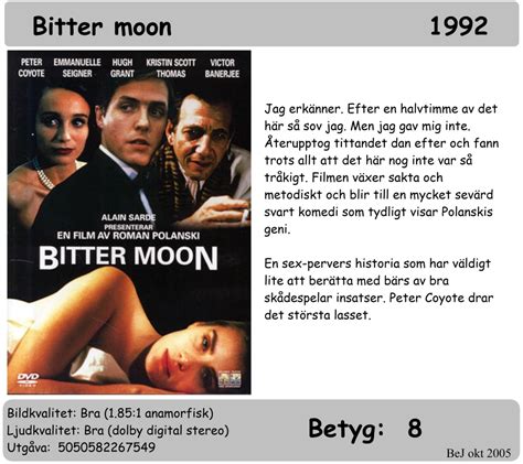 Bitter Moon 8p Film Omdömen