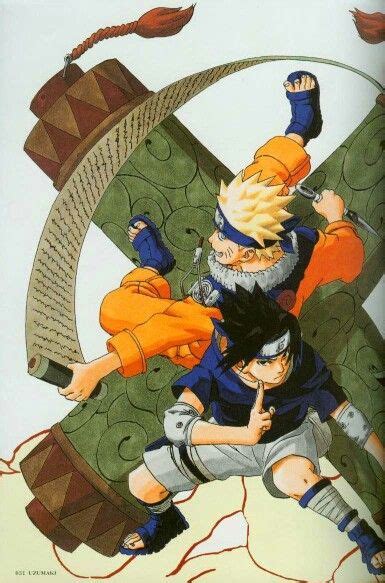 Naruto Uzumaki Artbook 1 031 Anime Manga Naruto Thème Naruto
