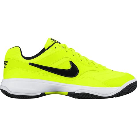 Nike Mens Court Lite Tennis Shoes Volt