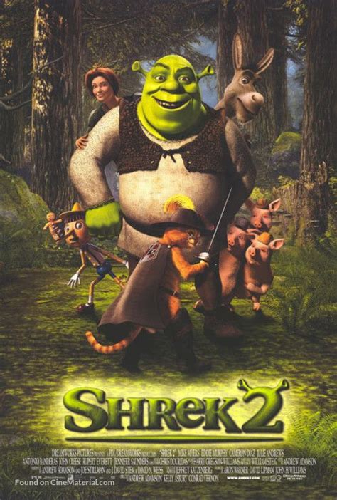 Shrek2movieposter Shrek Animated Movie Posters New Movie Posters