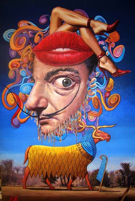 Salvador Dali Gemälde Salvador Dali Paintings Art Naif Weird Art