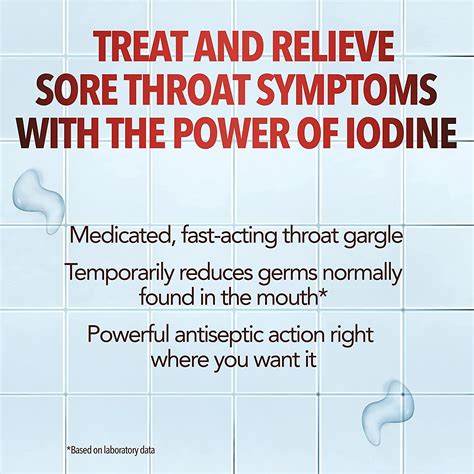 Betadine Antiseptic Sore Throat Medicated Gargle To Treat And Relieve