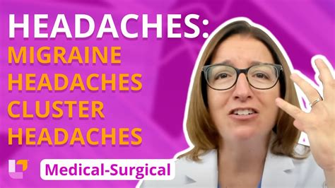 Migraine And Cluster Headaches Medical Surgical Nervous System