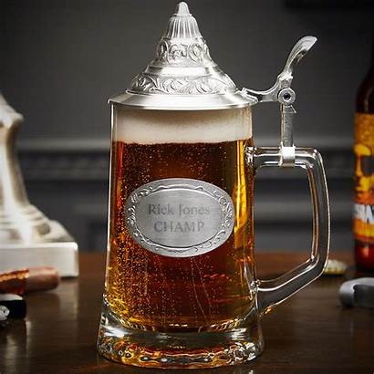 Beer Stein Personalized German Traditional Glass