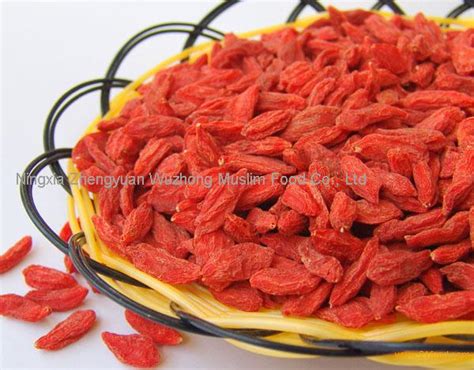 Certified Organic Dried Goji Berry Wolfberrychina Zhengqiyuan Price