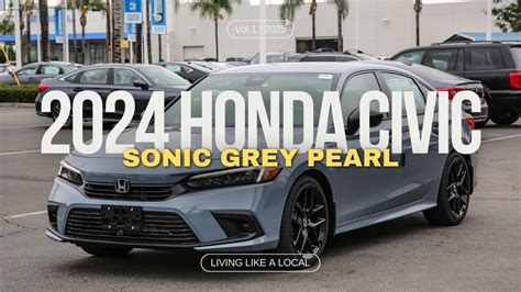 Unleashing The 2024 Honda Civic Sonic Gray Pearl Edition Youtube