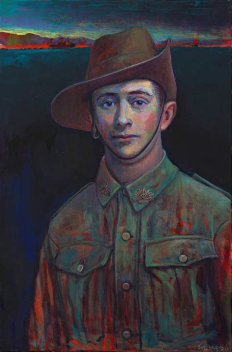 Gallipoli Art Prize Sue Macleod Beere Private James Martin 14 Years