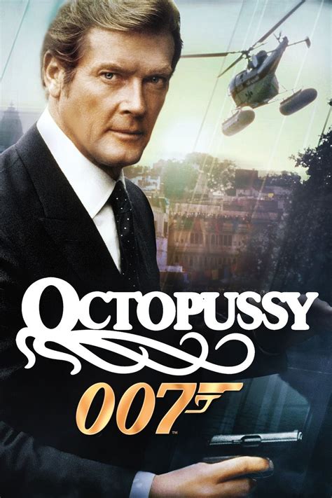 roger moore as 007 in otopussy 1983 james bond movie posters james bond movies bond movies