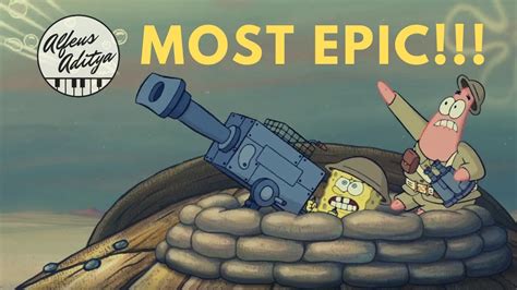 Most Epic Spongebob Squarepants War Scene Rescore Youtube