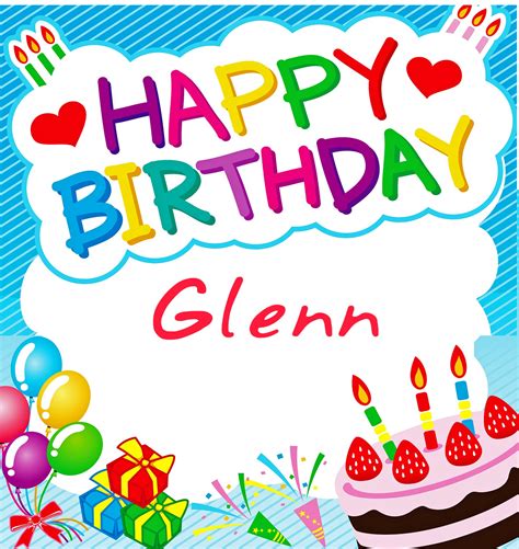 50 Best Birthday 🎂 Images For Glenn Instant Download