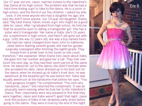 Eric S Transgender Captions Valentine S Dance Date