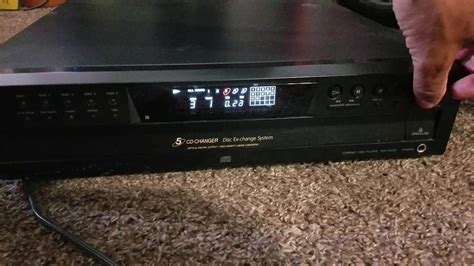 Sony 5 Disc Changer Cd Player Model Cdp Ce375 2nd Video Youtube