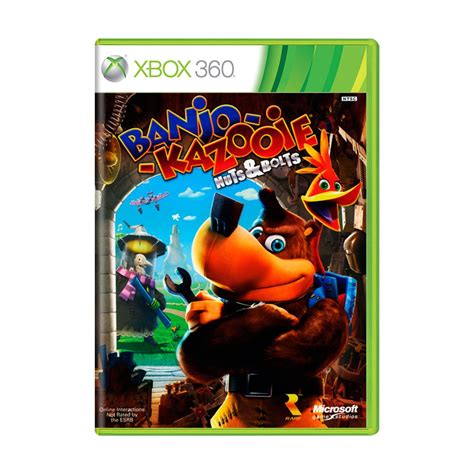Jogo Banjo Kazooie Nuts And Bolts Xbox 360 Meugameusado