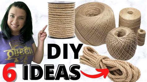 6 Amazing Ideas From Jute Twine For Everyday Jute Rope Craft Ideas