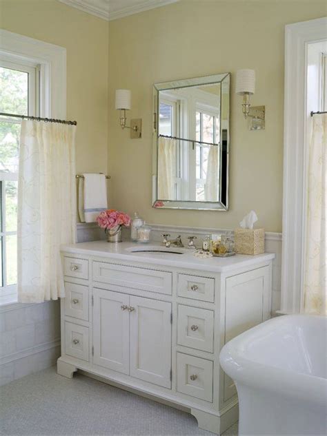 Completing your bathroom with fantastic colored bathroom vanity is a must. The 25+ best Yellow bathrooms ideas on Pinterest | Diy ...