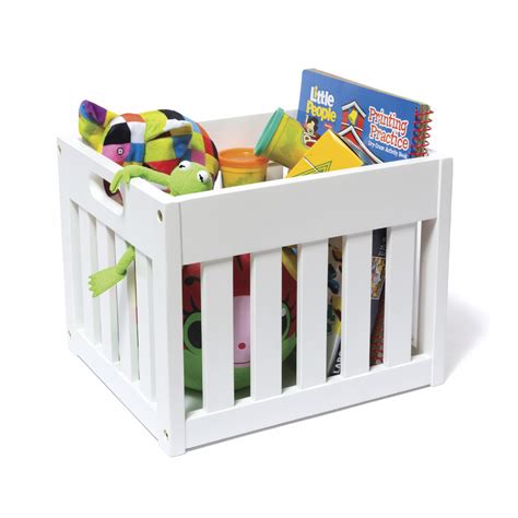 Maybe you would like to learn more about one of these? Wooden Storage Crate, White | Lipper International Storage ...