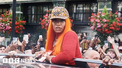 Nicki Minaj Fans Chase Vehicle After Cancelled Event BBC News