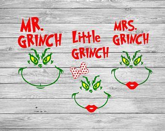 Dr Seuss Mrs Grinch SVG Digital File Dr Seuss Svg The Grinch Svg