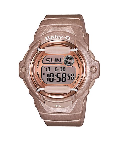 Casio black baby g pink digital dial. G-Shock BG169G-4 Baby-G Champagne Pink Watch at Zumiez : PDP