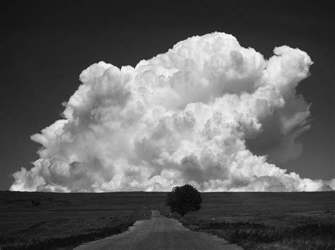 1280x960 Nature Landscape Monochrome Clouds Road Trees Field Sky