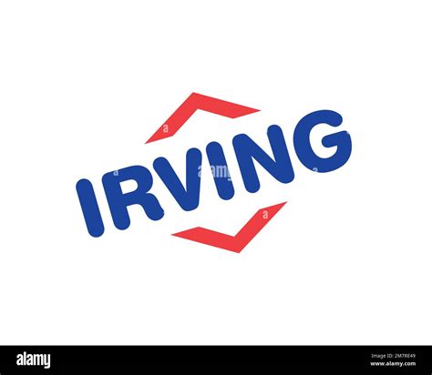 Irving Oil Rotated Logo White Background Stock Photo Alamy