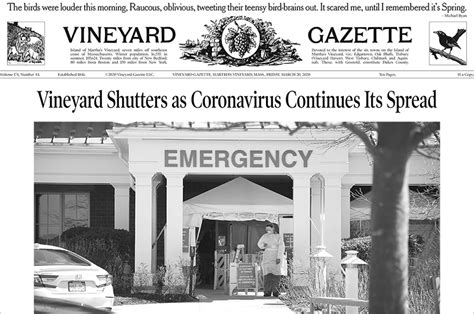the vineyard gazette martha s vineyard news gazette celebrates 175 years in shifting