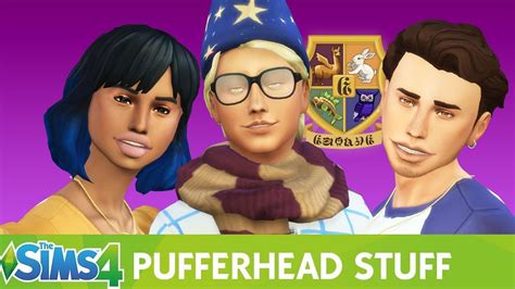 Pufferhead Stuff Pack The Sims 4 Fan Made Harry Potter Themed Youtube