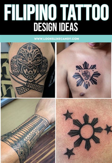 Updated Intricate Filipino Tattoo Designs December