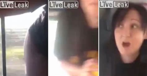 Shocking Video Shows Woman Urinating From A Moving Bus Whilst Others