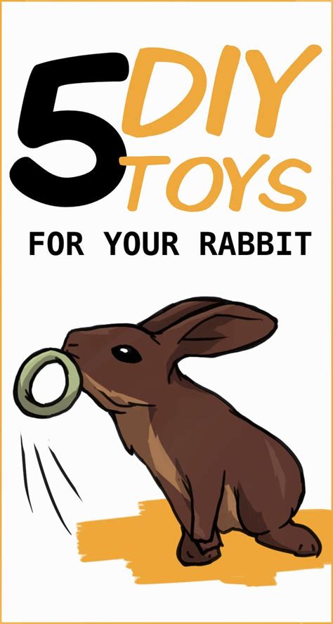 Keep an eye on your bunny to make sure he doesn't ingest the tape, or chew through to the staples. 5 DIY Toys for Your Rabbit | Pet bunny rabbits, Homemade ...