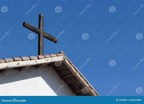 Roof Cross Stock Photo Image Of Pastoral Religious Early 733546