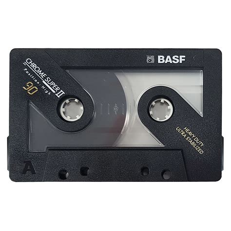 Basf 90 Chrome Super Ii 1991 93 Blank Audio Cassette Tapes Retro