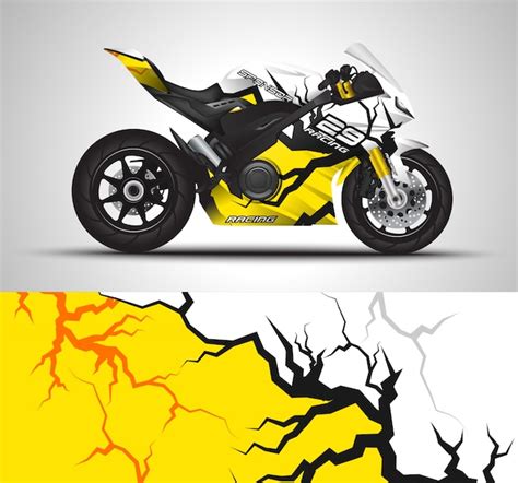 Premium Vector Motorcycle Wrap Decal And Vinyl Sticker