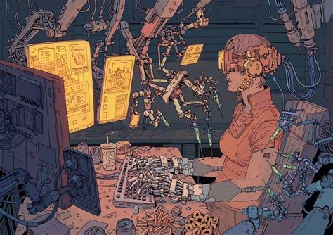 Josan Gonzalez Cyberpunk Illustration Cyberpunk Art Cyberpunk