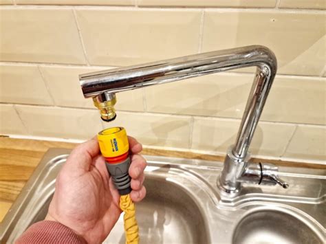 How To Connect A Hose To A Tap Housewarm