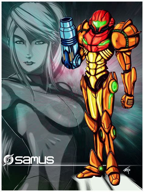 Metroid Samus Aran Varia Suit By Bathiel On Deviantart Metroid Samus