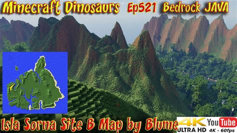 Isla Sorna Site B Map By Blume BedrockPE And JAVA 1 12 1 18 4K60FPS