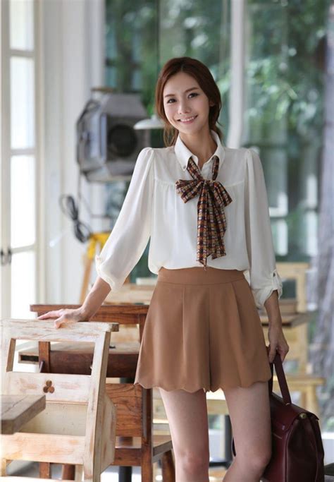 V Luv Fash On Korean Women Career In Simple Style Dresses Fashion Trends